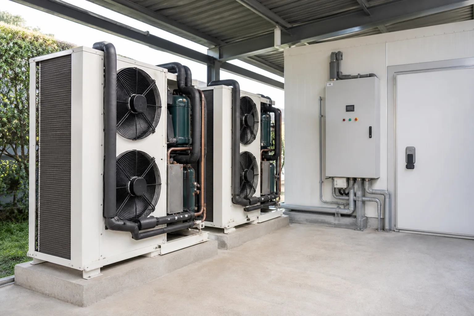 Mesin pendingin untuk cold storage 15 ton