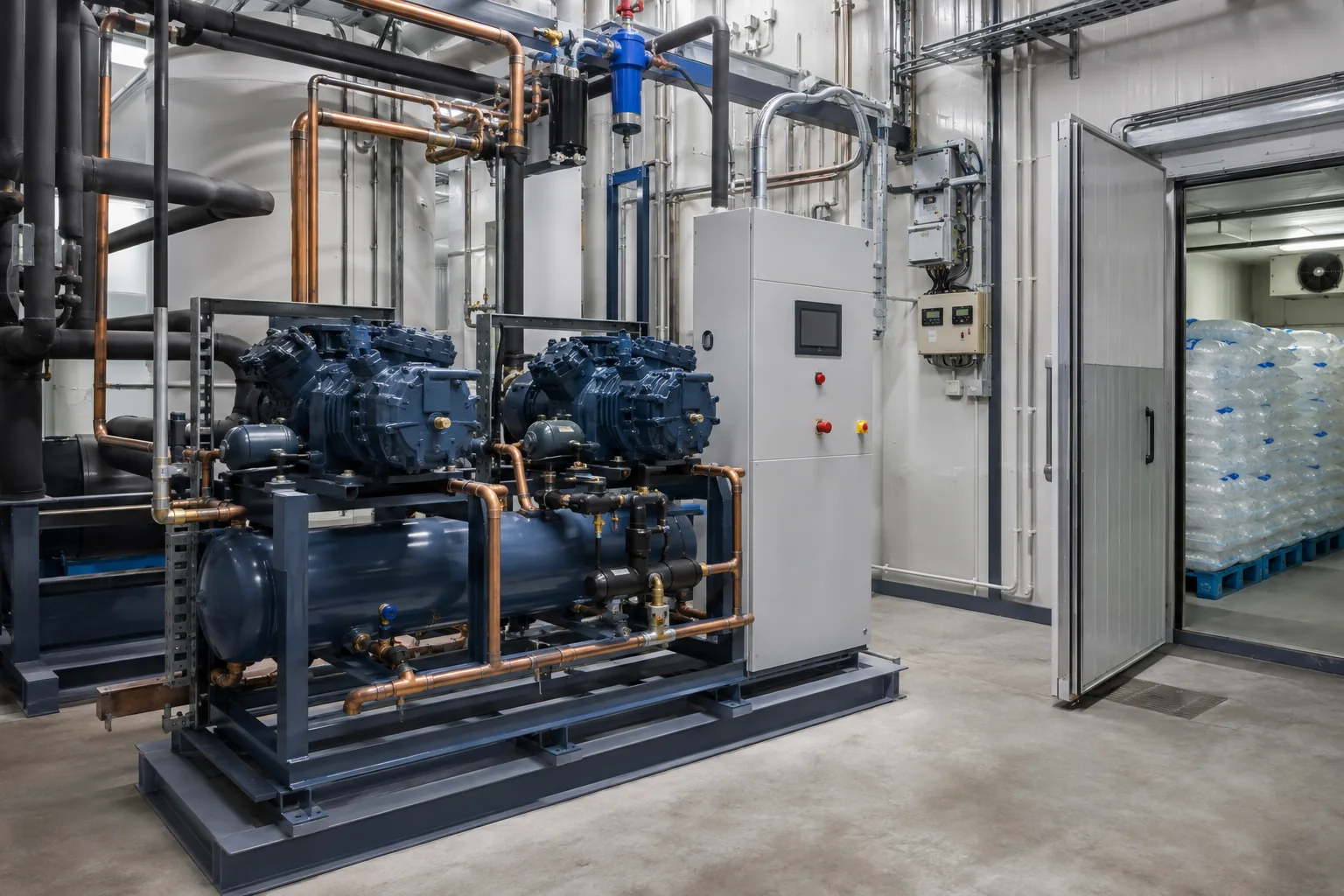 Mesin freezer es batu skala industri